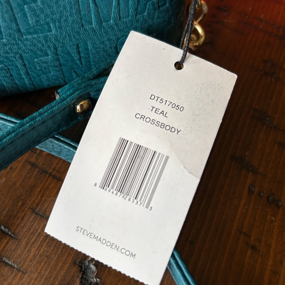 Steve Madden Teal Crossbody Purse NWT - Picture 3 of 6